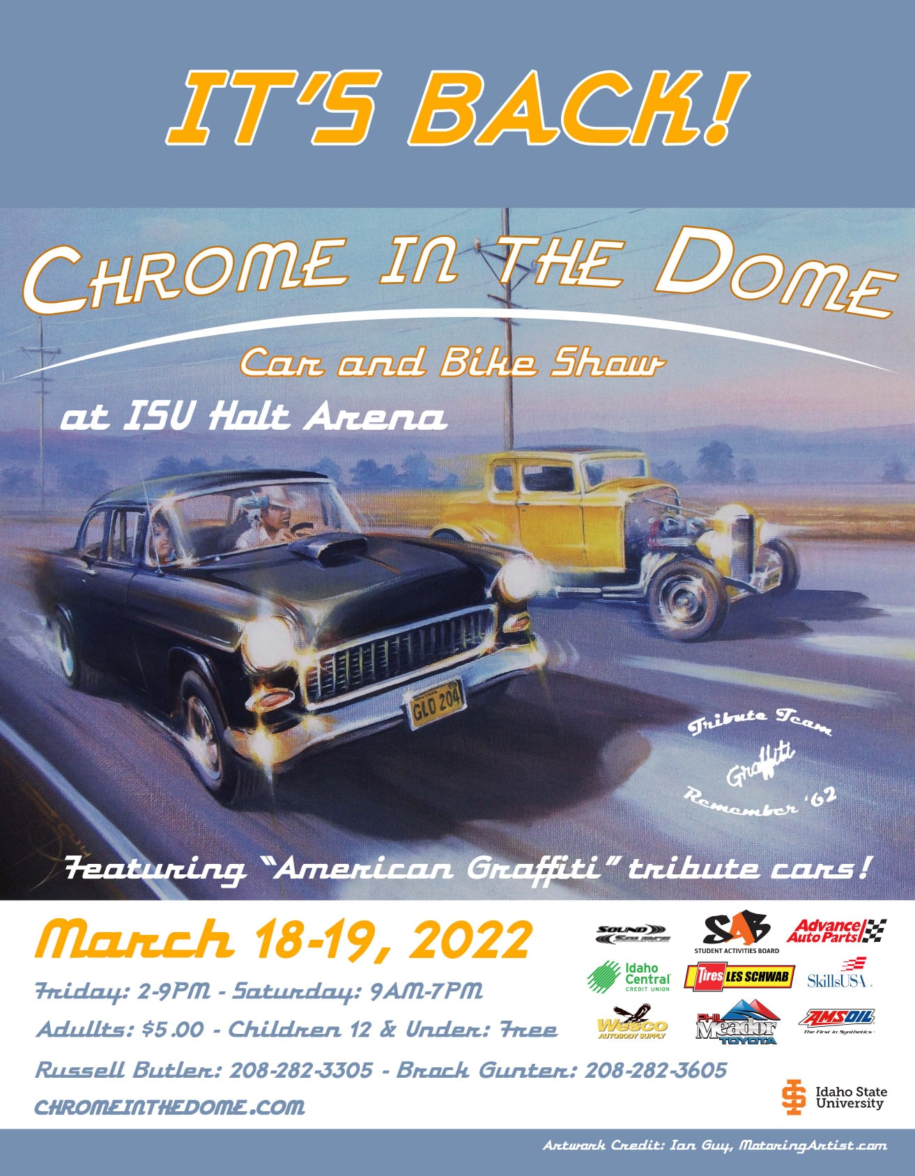 Chrome in the Dome Car Show