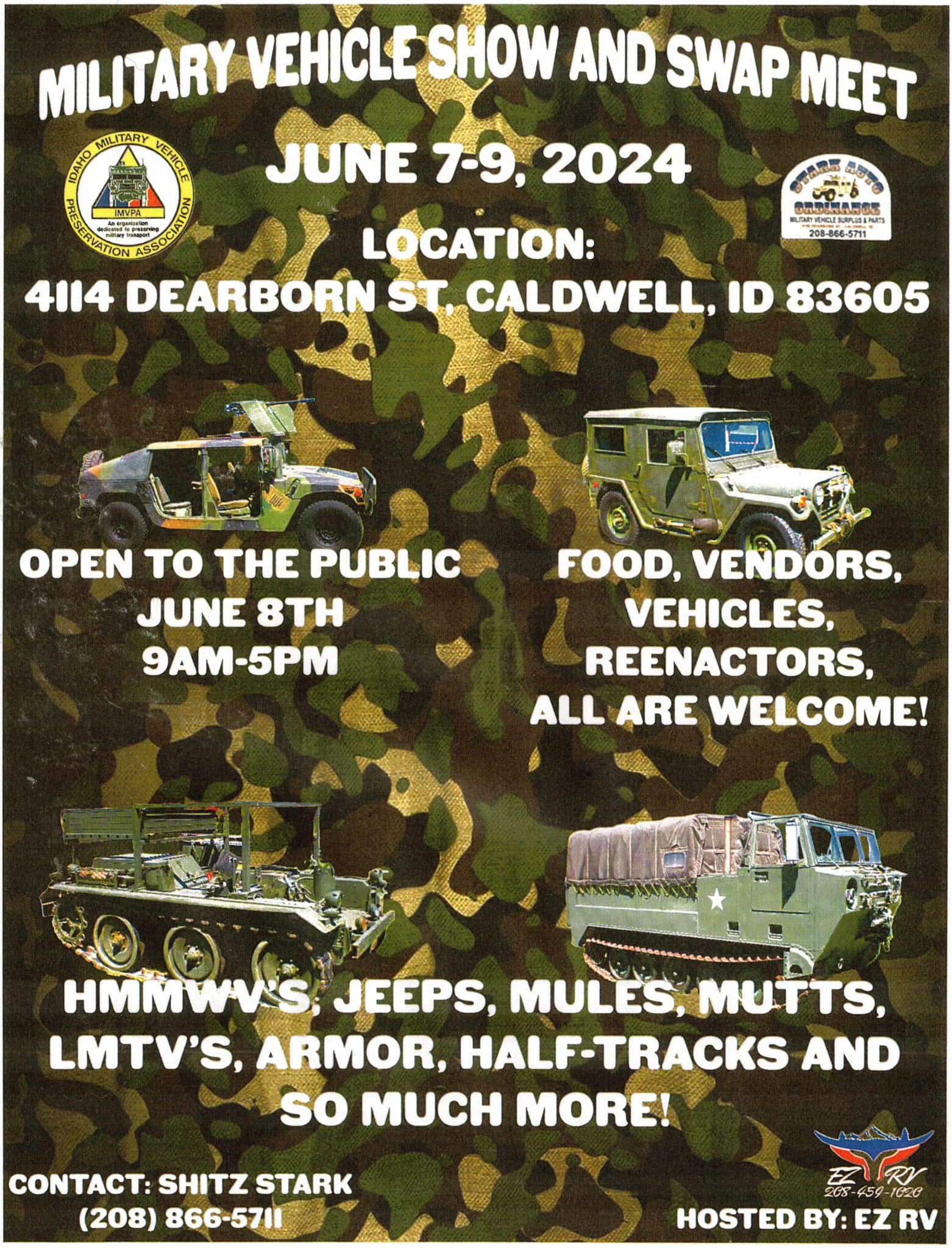 Military Vehicle Show and Swap Meet
