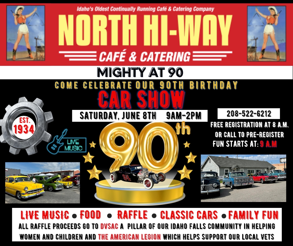 Mighty at 90 North Hi-Way Car Show